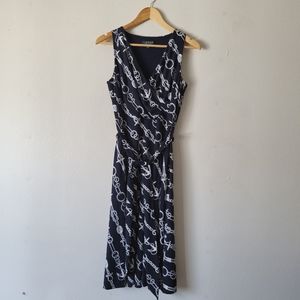 NWT Ralph Lauren Navy Nautical Dress 6P